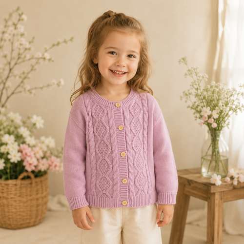 The Cable Cardigan
