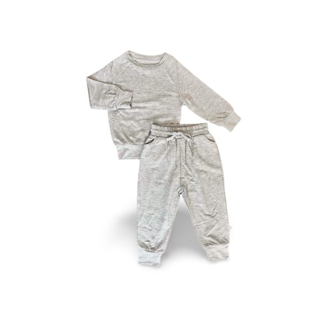 MODEST BABY GREY CREWNECK JOGGER