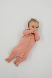 Solid Rompers | Zippered